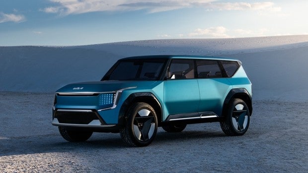 Kia anticipa el siguiente modelo de su gama 100% eléctrica, el Concept EV9