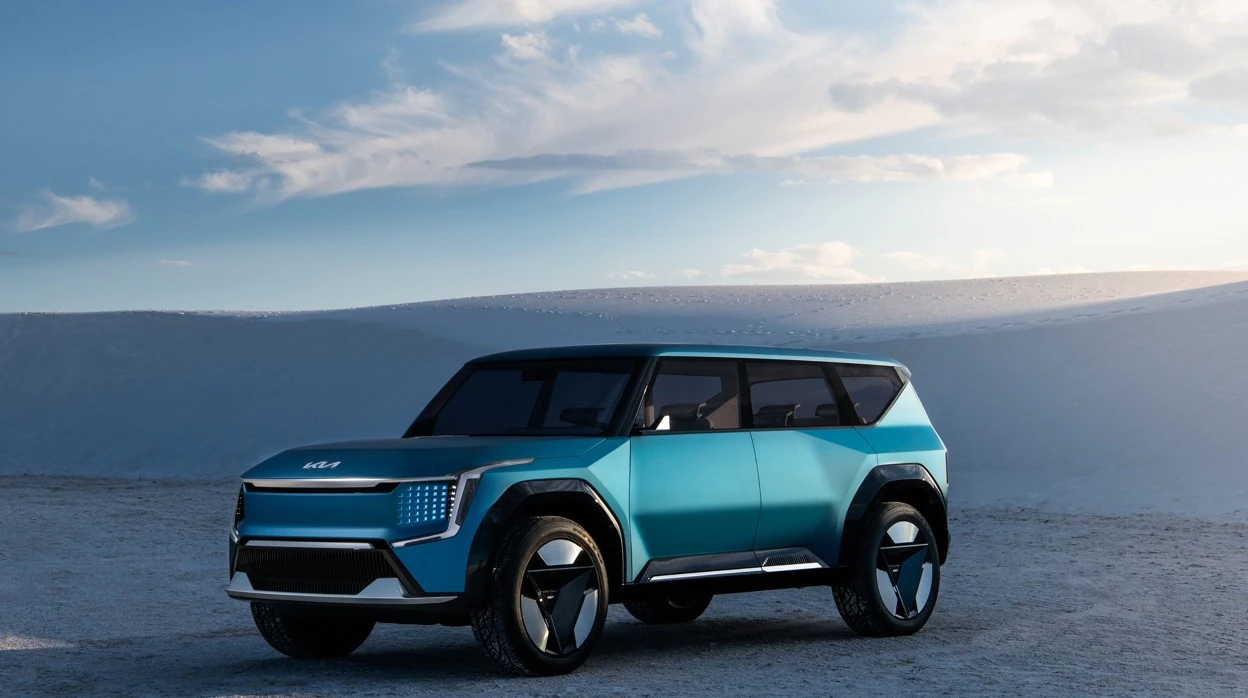 Kia anticipa el siguiente modelo de su gama 100% eléctrica, el Concept EV9