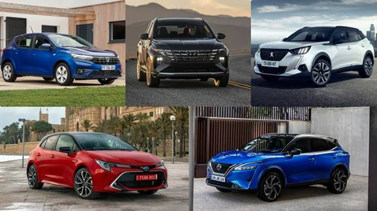 Estos son los coches y las marcas más vendidos en España