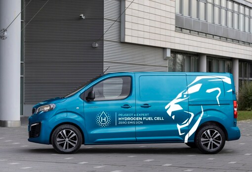 Llega el primer vehículo de hidrógeno de serie de Peugeot, el e-Expert Hydrogen