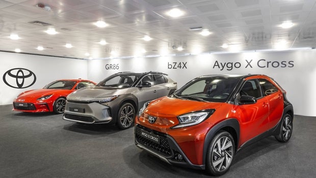 Conocemos en persona los nuevos Toyota bZ4X, Aygo X Cross y GR86