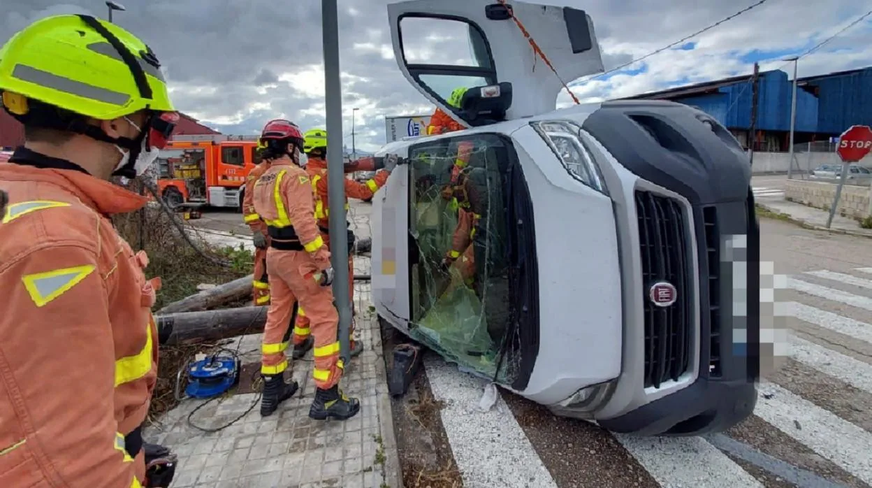 Imagen de archivo de un accidente de tráfico en la Comunidad Valenciana