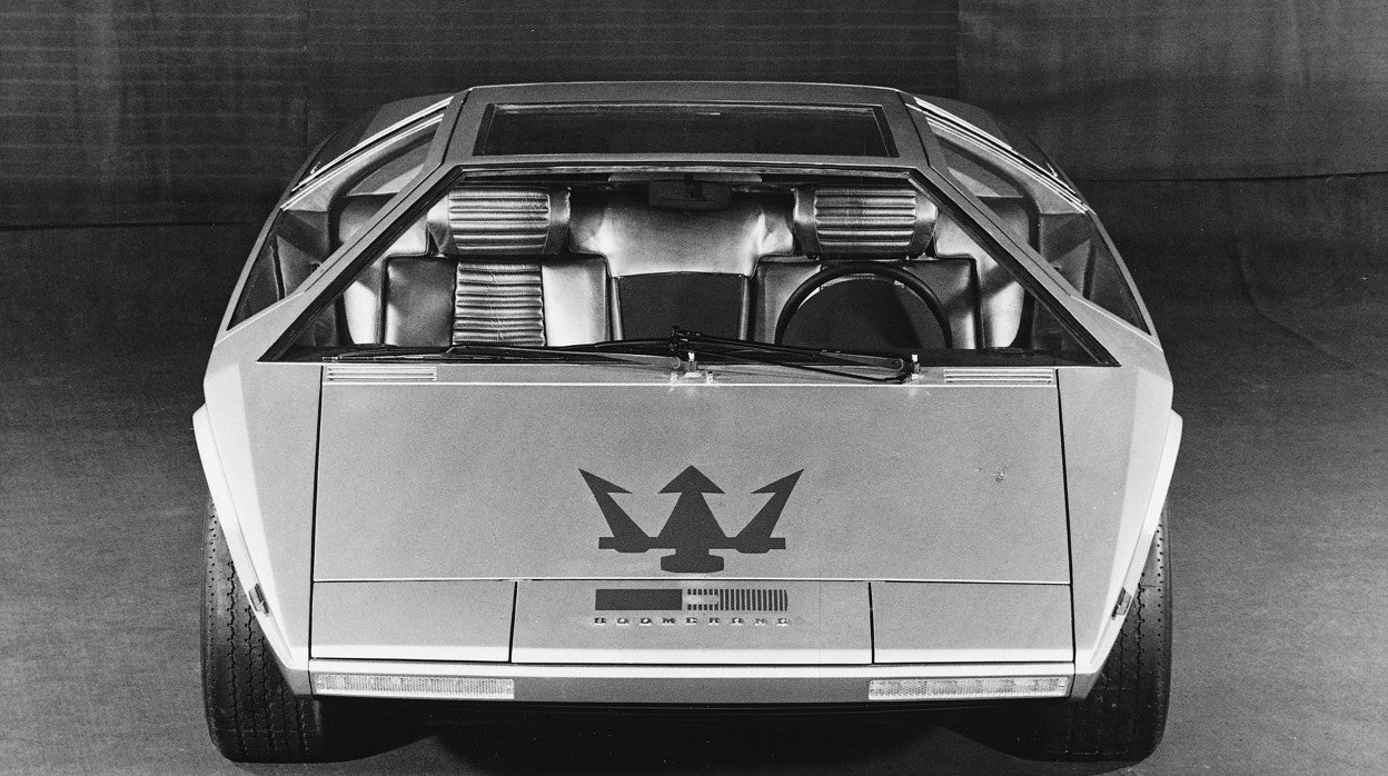 El Maserati Boomerang, una pieza única de ensueño, cumple 50 años