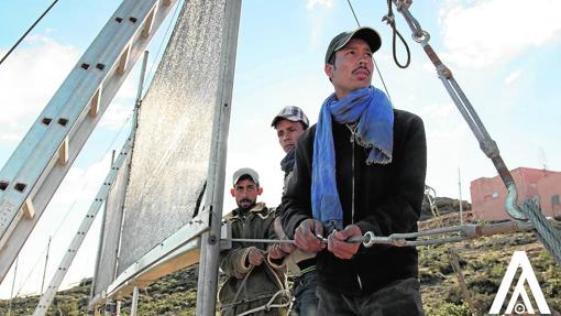 Sistema de recogida de agua de niebla más grande del mundo