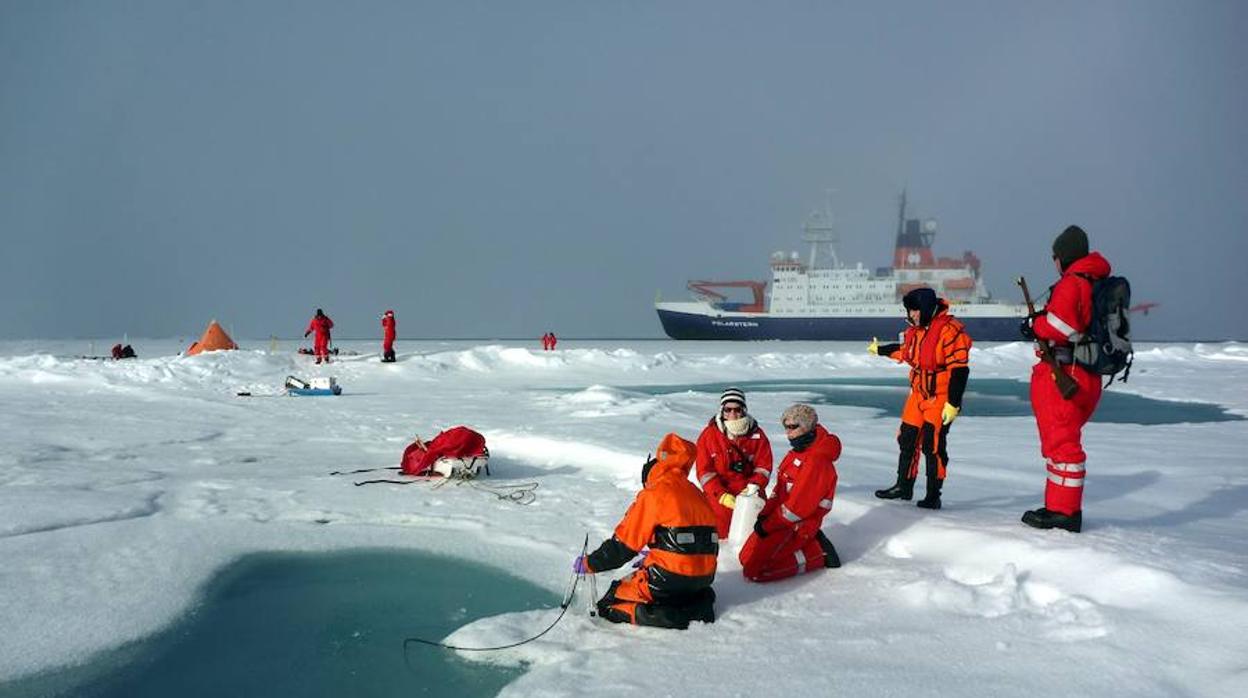 El hielo marino del Ártico se espesa más rápido en invierno
