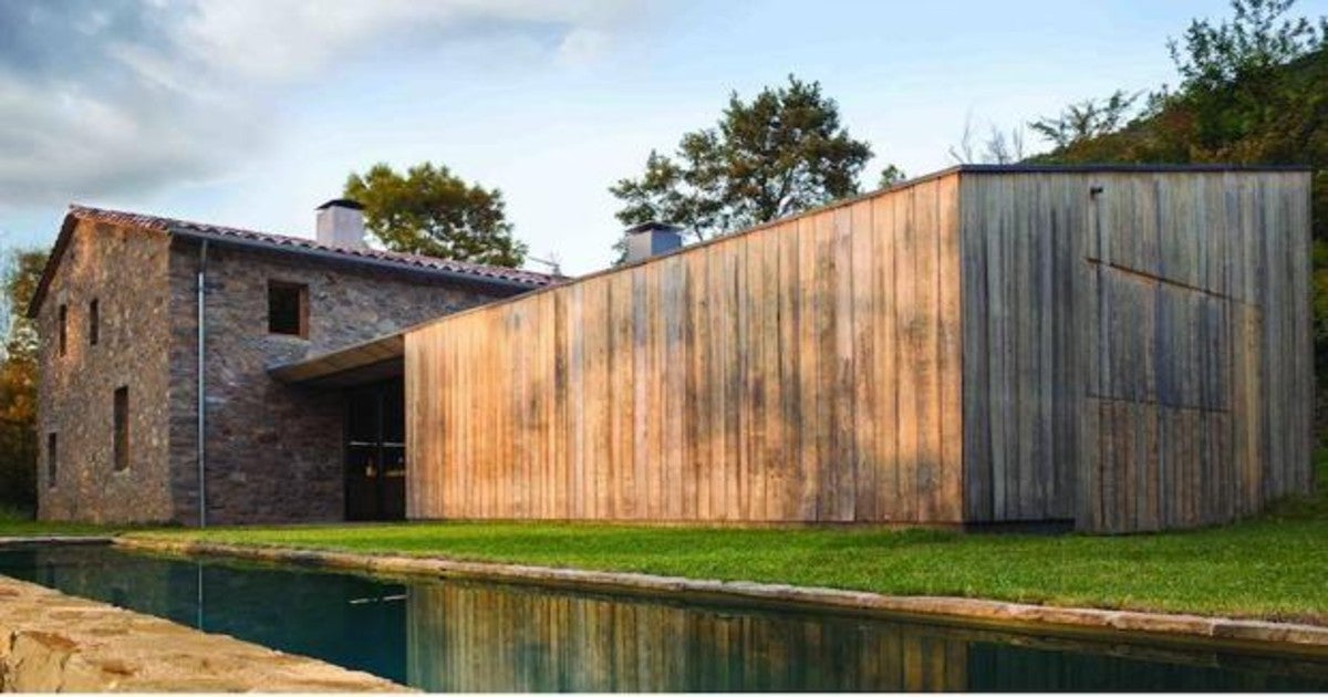 Vivienda de madera de Montserrat Nogué, premiada en la Bienal Española de Arquitectura y Urbanismo.