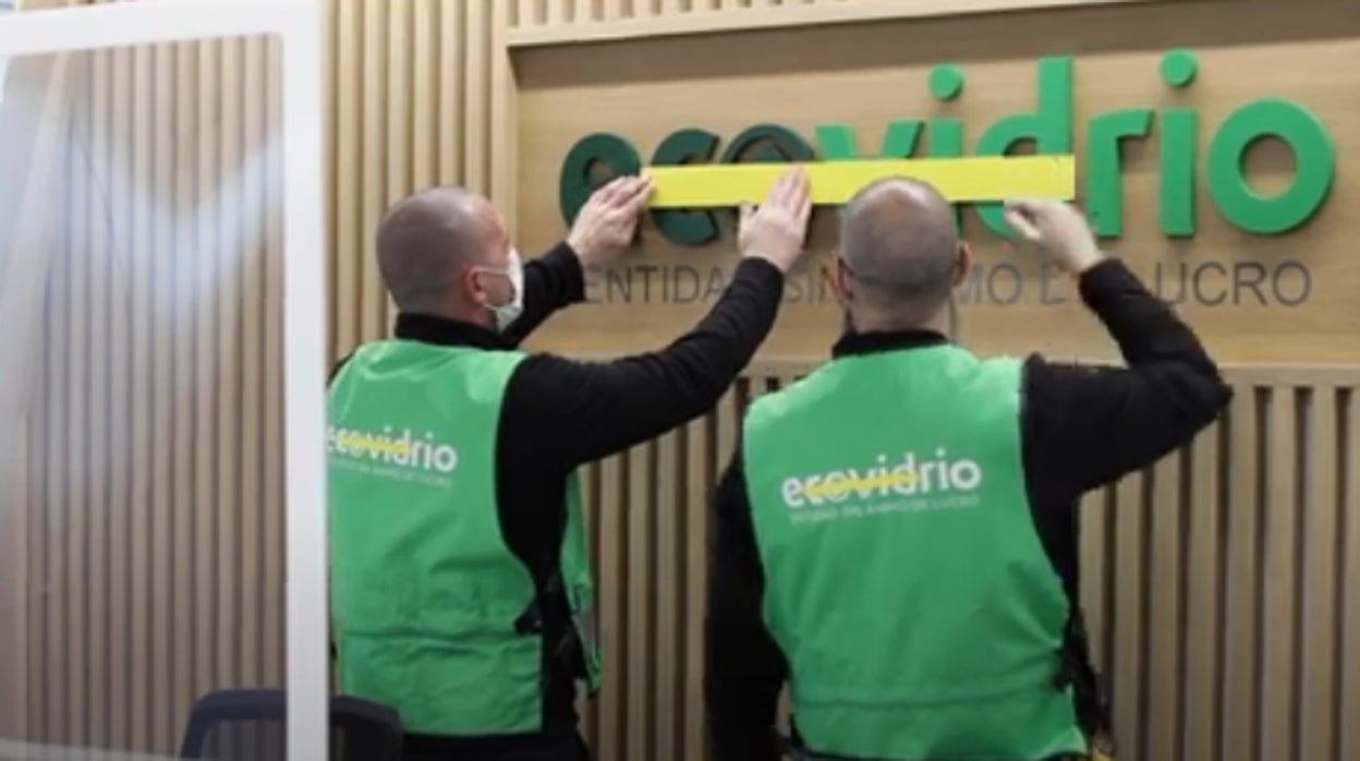 Ecovidrio arranca 2021 haciendo desaparecer la Covid de su logo