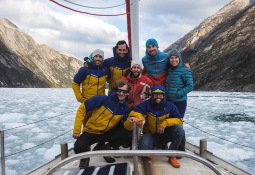 Integrantes de la expedición Into the Ice