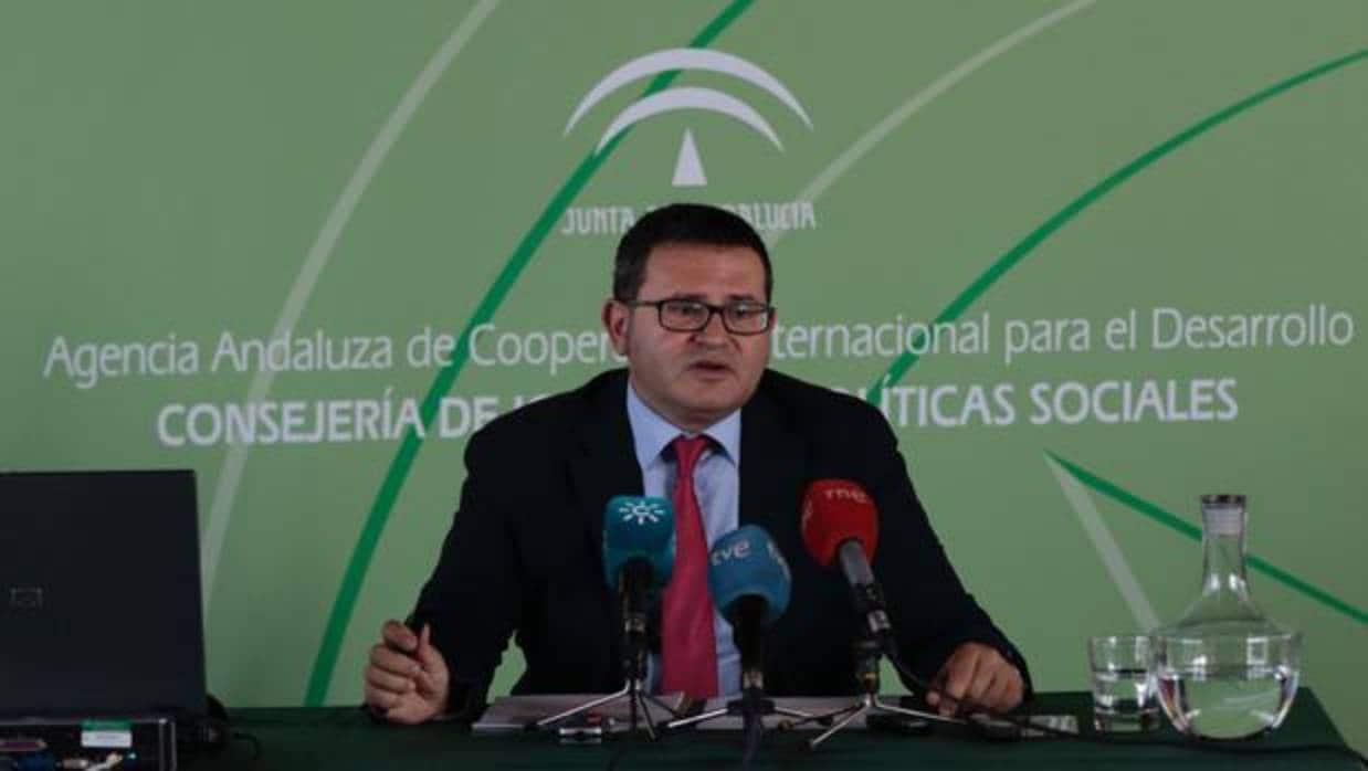 El director de la Agencia Andaluza de Cooperación Internacional para el Desarrollo