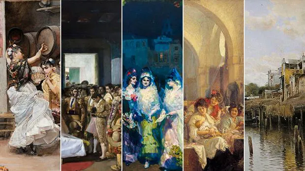 Sevilla en cinco obras del Bellas Artes