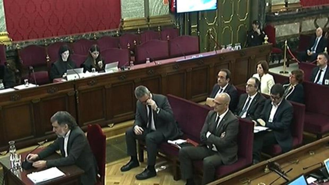 Sigue en vídeo el juicio del «procés»