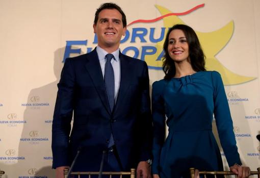 Albert Rivera e Inés Arrimadas