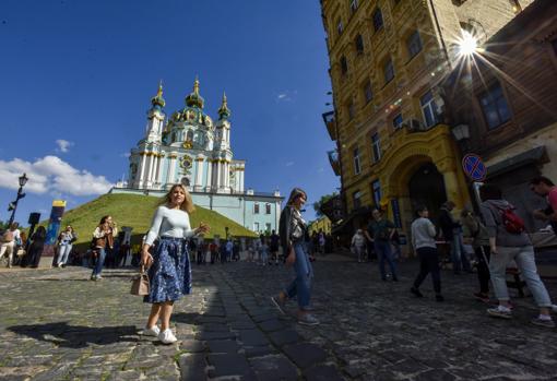 Este domingo Kiev celebró el día de su fundación, recuperando cierta normalidad