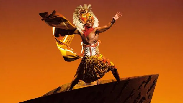 Imagen del musical «El Rey León», que puede disfrutarse en la Gran Vía