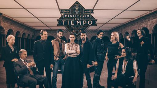 Los miembros de El Ministerio del Tiempo