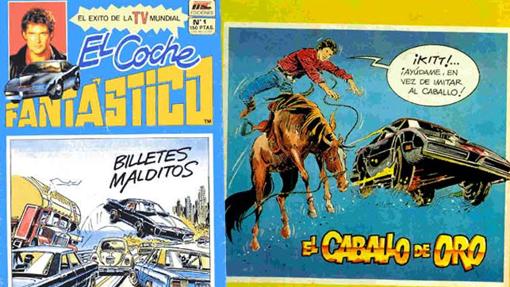 Los cómics de El Coche Fantástico...