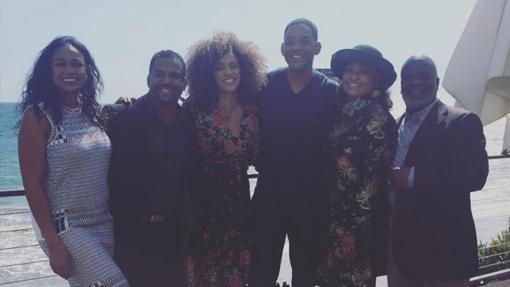 La foto de Alfoson Ribeiro y abajo, la de Will Smith