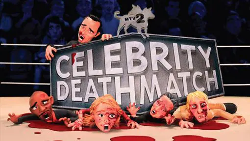 El gore estaba muy presente en Celebrity Deathmatch