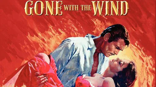 'Clark Gable es el protagonista de 'Lo que el viento se llevó'.