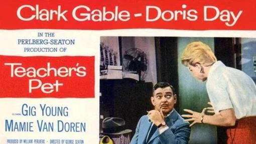 'Enséñame a querer', comedia protagonizada por Clark Gable.