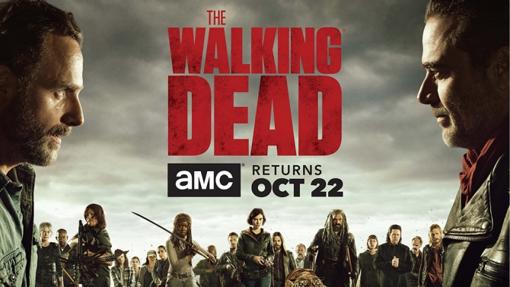 Cartel promocional de la vuelta de 'The Walking Dead'.