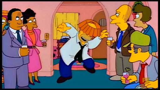 Homer Simpson no es el esposo ideal.