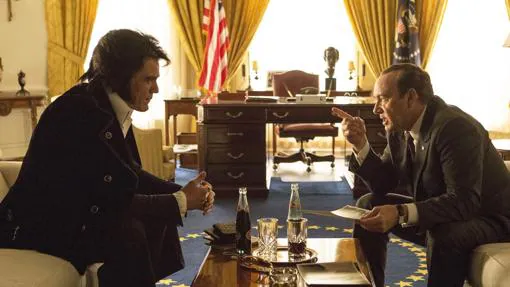 Kevin Spacey es Richard Nixon en 'Elvis &amp; Nixon'.