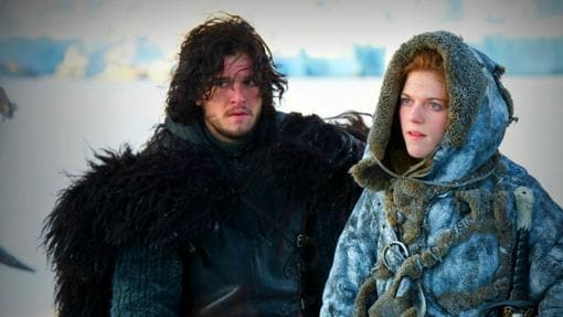 Jon Snow e Ygritte en 'Juego de Tronos'.