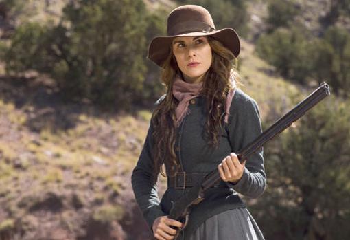 Michelle Dockery es Alice Fletcher en 'Godless', la serie de Netflix.