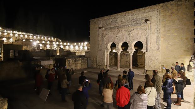 Visitas nocturnas a Medina Azahara, la ciudad que brilla