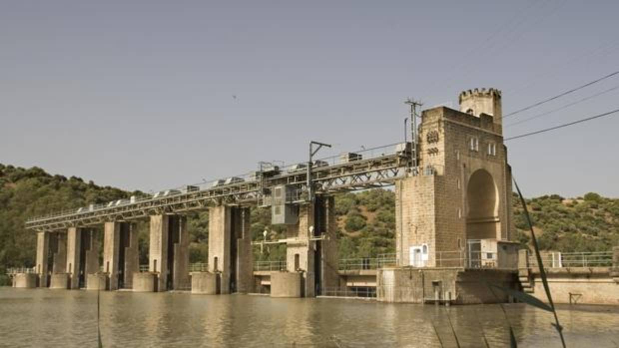La presa de El Carpio, en Córdoba