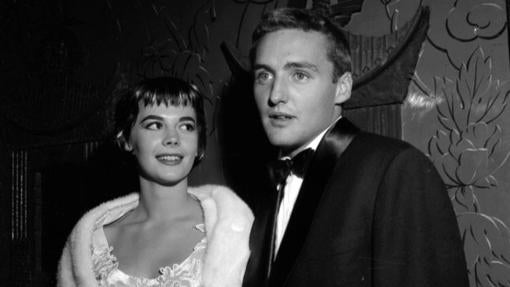 Natalie Wood y Dennis Hopper.