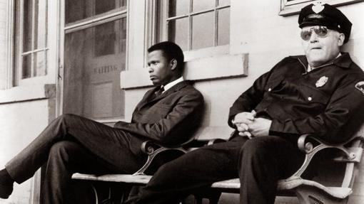 Sidney Poitier es el protagonista de 'En el calor de la noche'.