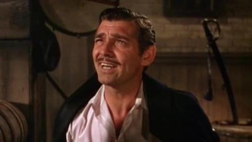 Clark Gable en 'Lo que el viento se llevó'.