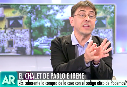 Juan Carlos Monedero, profesor de la Complutense.