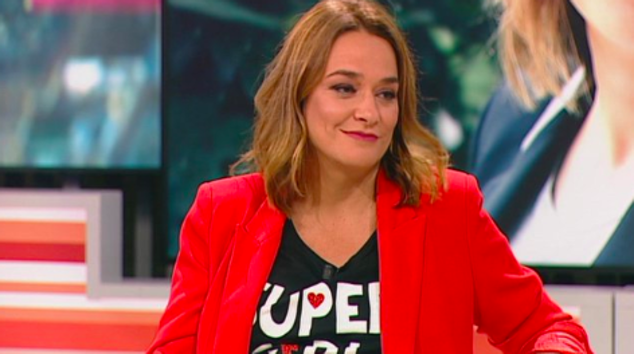 Toñi Moreno, presentando su nuevo programa