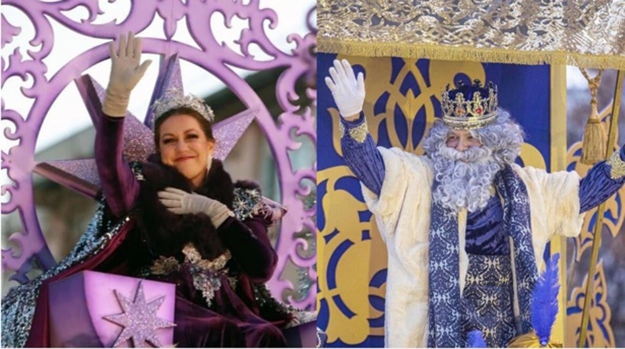 Niña Pastori y Alejandro Sanz en la cabalgata de Reyes de Cádiz