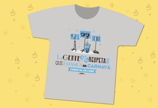 Camiseta del Carnaval de Cádiz