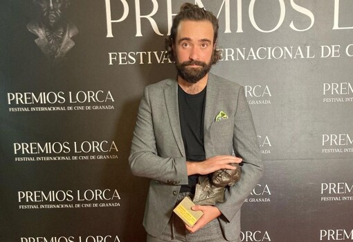 Néstor Ruiz en los Premios Lorca