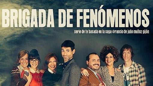 Los protagonistas de «Brigada de fenómenos»