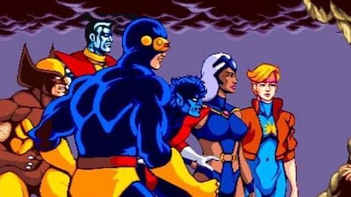 Los personajes en la versión del videojuego de «X-Men: Pryde of X-Men