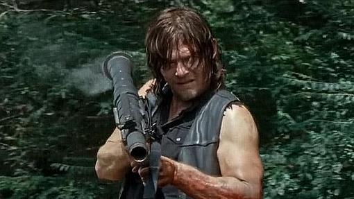 Daryl y su momento Rocket Launcher