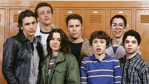 Los protagonistas de la serie Freaks and Geeks