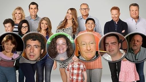 Los dobladores de los personajes 'adultos' de Modern Family