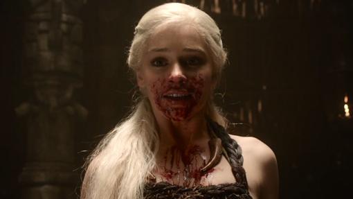 Emilia Clarke en la primera temporada de Juego de Tronos