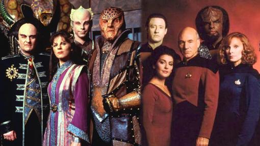 Miembros de la Babylon 5 y de Star Trek