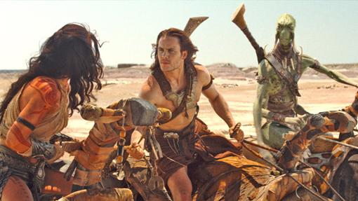 Los protagonistas de la adaptación de John Carter de Marte