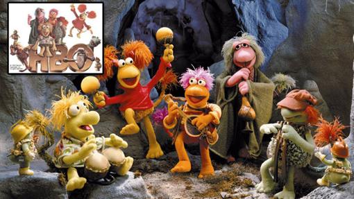 Imagen de Fraggle Rock ydel anunció de HBO presentando la serie