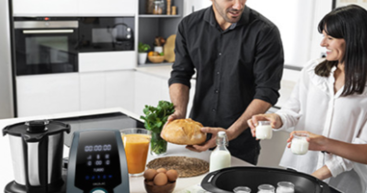 Los robots de cocina Mambo son un éxito de ventas por su excelente relación calidad-precio. / CECOTEC