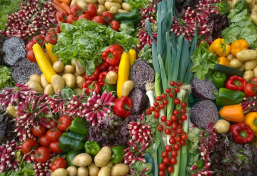 Las verduras, junto con las frutas, son una gran fuente de vitaminas